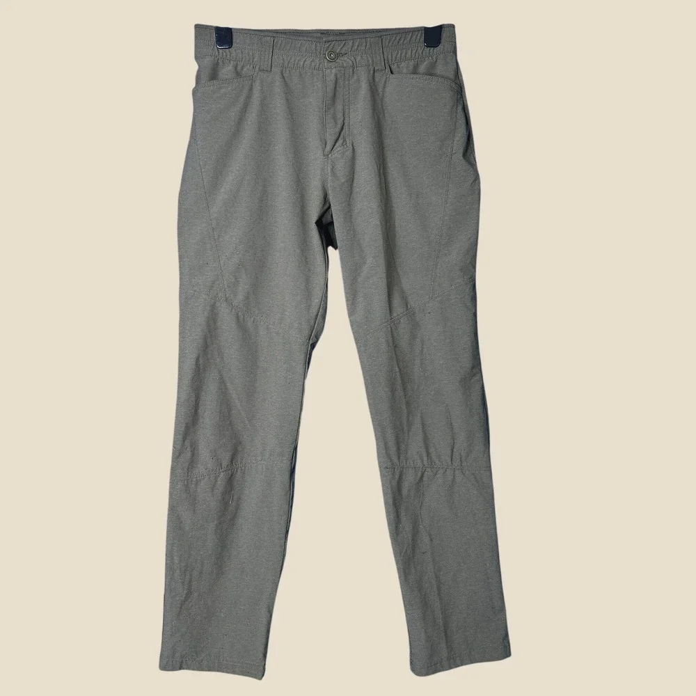 Kuhl Mens Olive Deceptr Hiking Pant Sz 33 UPF Sun Protection Outdoor Activewear